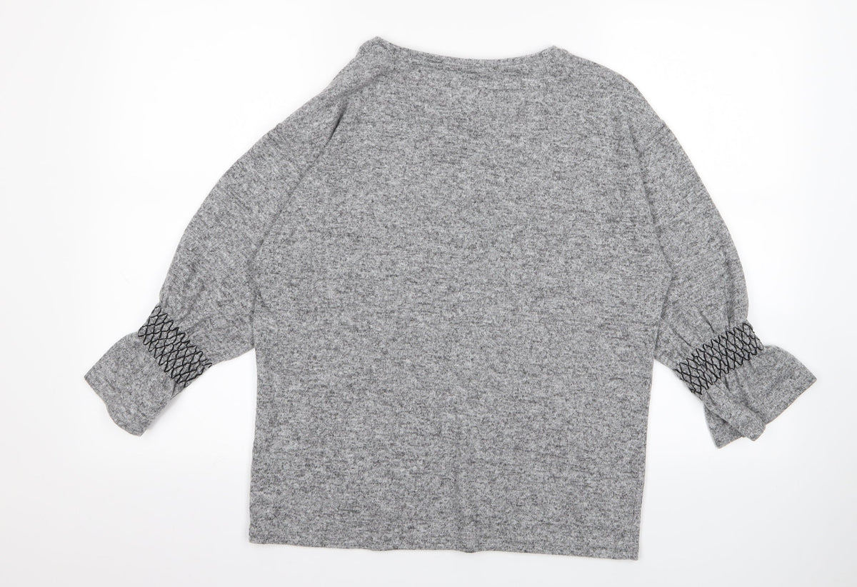 Tu Womens Grey   Pullover Jumper Size 8