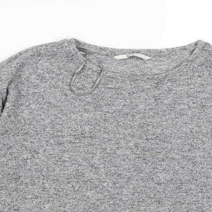 Tu Womens Grey   Pullover Jumper Size 8