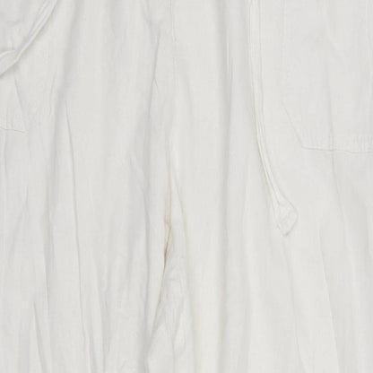 TU Womens White   Trousers  Size 44 L31 in