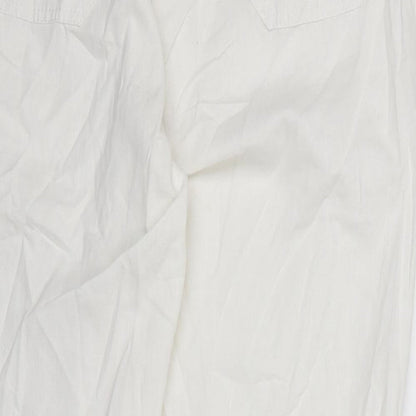 TU Womens White   Trousers  Size 44 L31 in