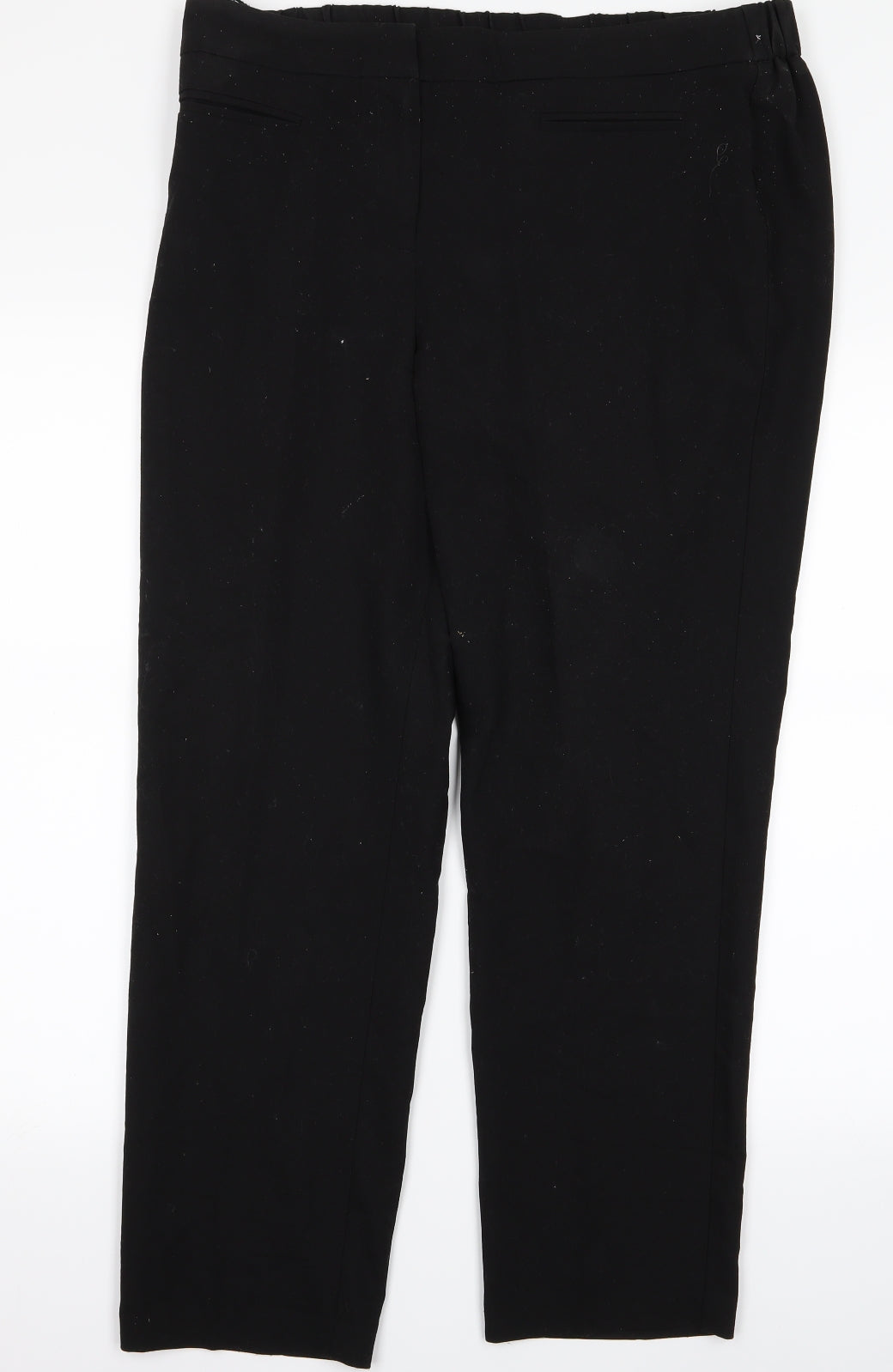bonmrache Womens Black   Trousers  Size 16 L23 in