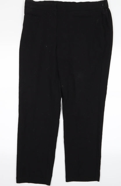 bonmrache Womens Black   Trousers  Size 16 L23 in