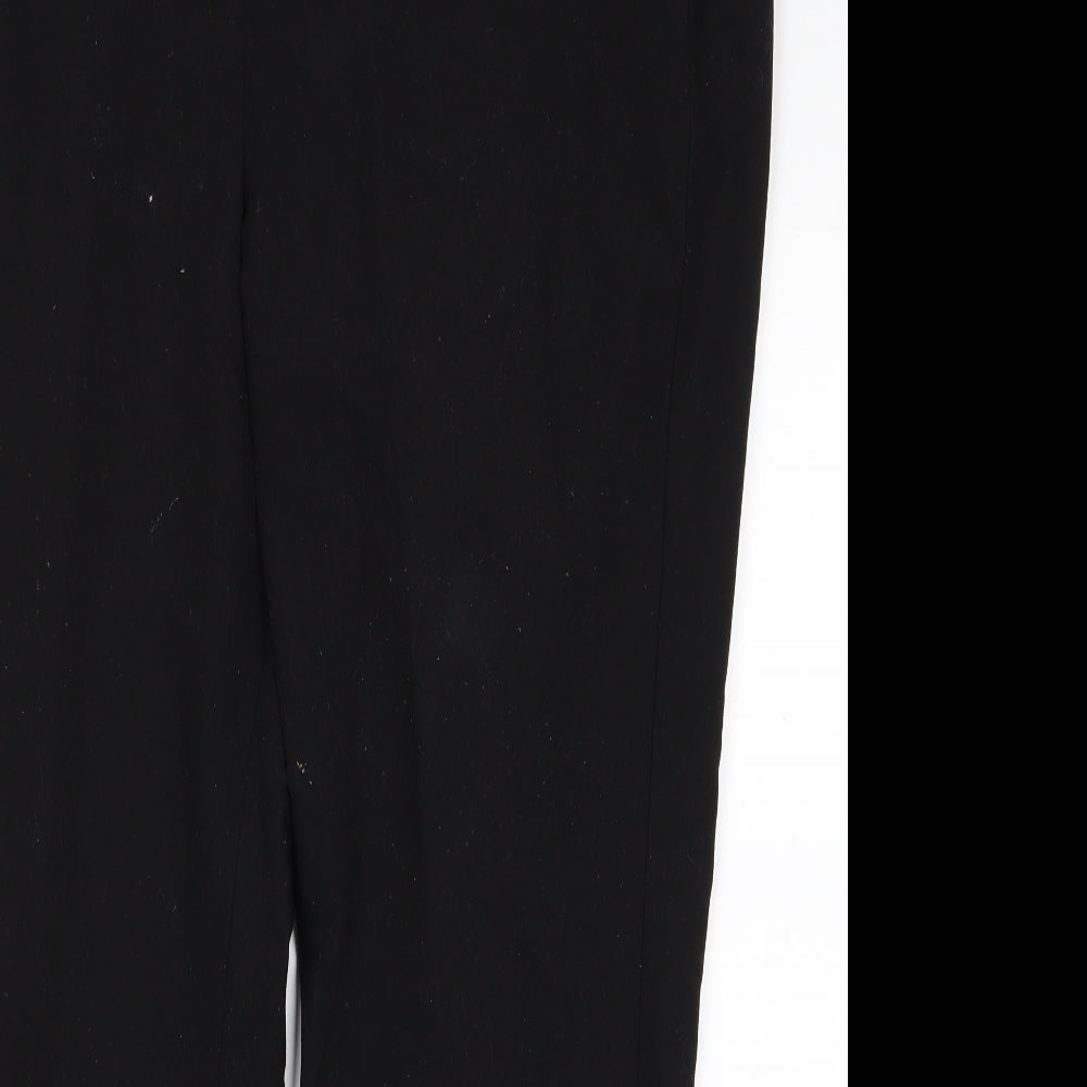 bonmrache Womens Black   Trousers  Size 16 L23 in