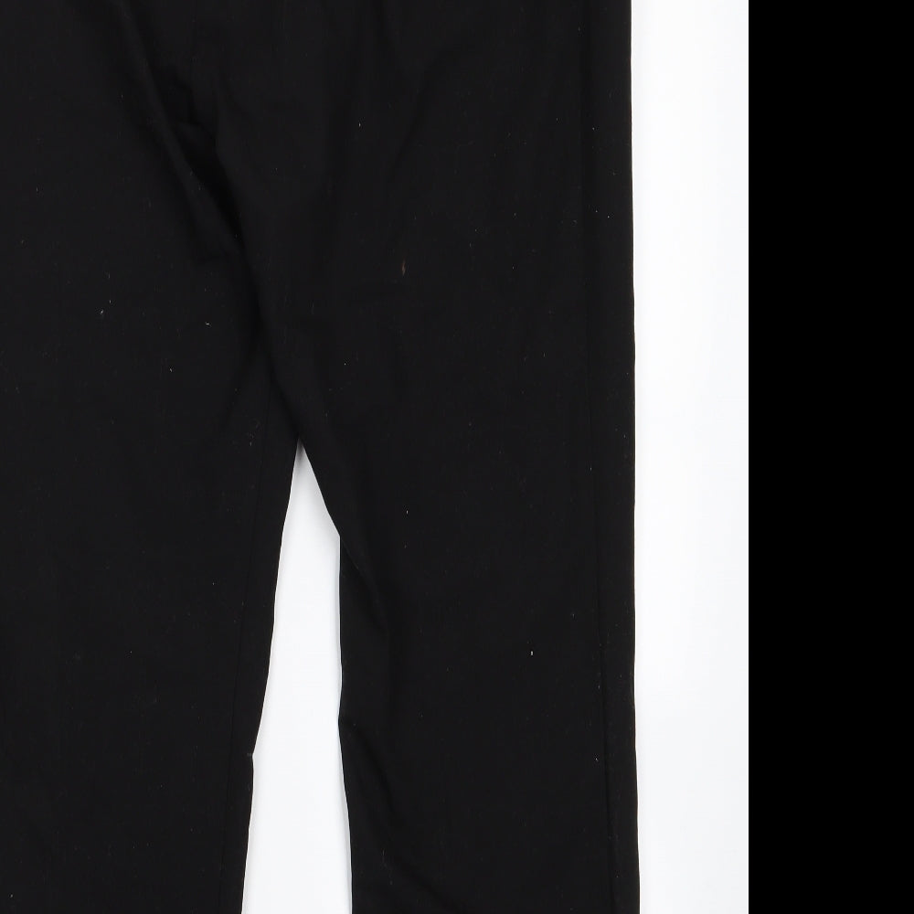 bonmrache Womens Black   Trousers  Size 16 L23 in
