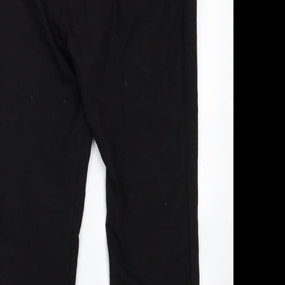 bonmrache Womens Black   Trousers  Size 16 L23 in