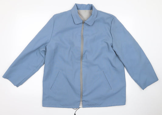 Womens UK Size XL Preworn Blue Jacket