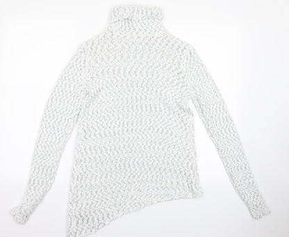 Preworn Womens White   Pullover Jumper Size S
