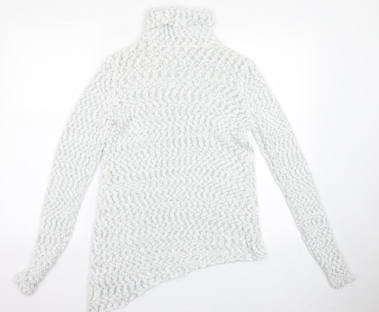 Preworn Womens White   Pullover Jumper Size S