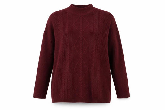 Peacocks Womens Red   Pullover Jumper Size L