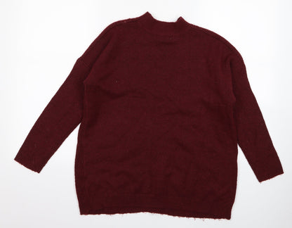 Peacocks Womens Red   Pullover Jumper Size L