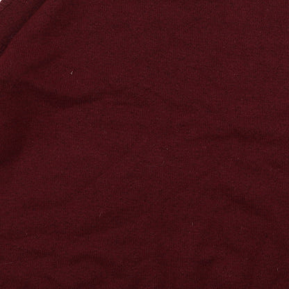 Peacocks Womens Red   Pullover Jumper Size L
