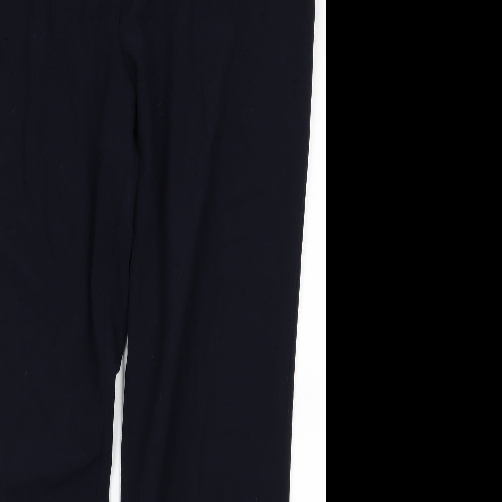 Womens UK Size 18 m&s Regular Fit  Blue Trousers