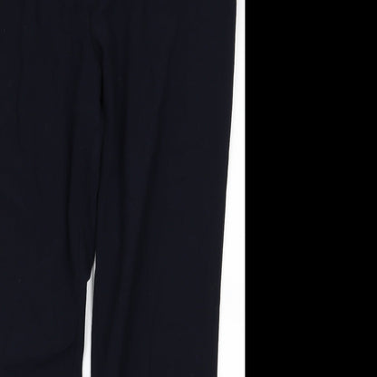 Womens UK Size 18 m&s Regular Fit  Blue Trousers
