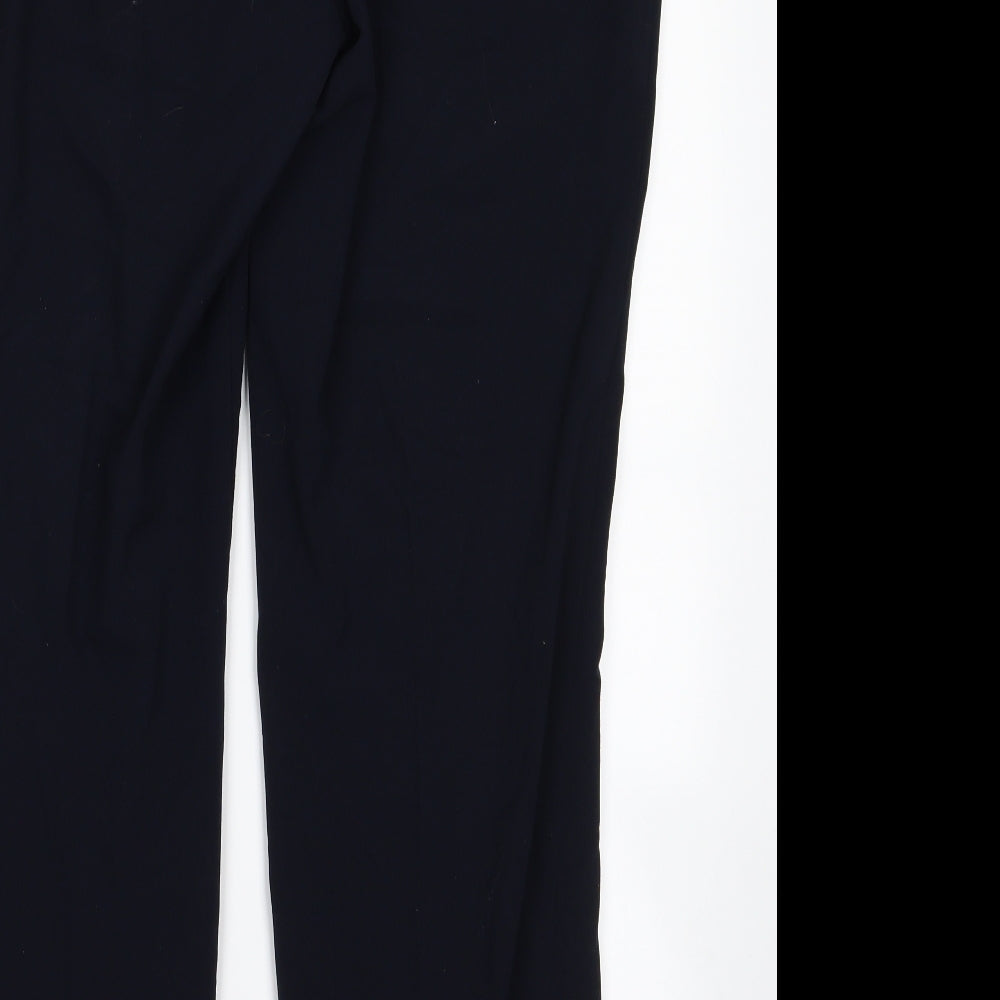 Womens UK Size 18 m&s Regular Fit  Blue Trousers