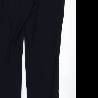 Womens UK Size 18 m&s Regular Fit  Blue Trousers