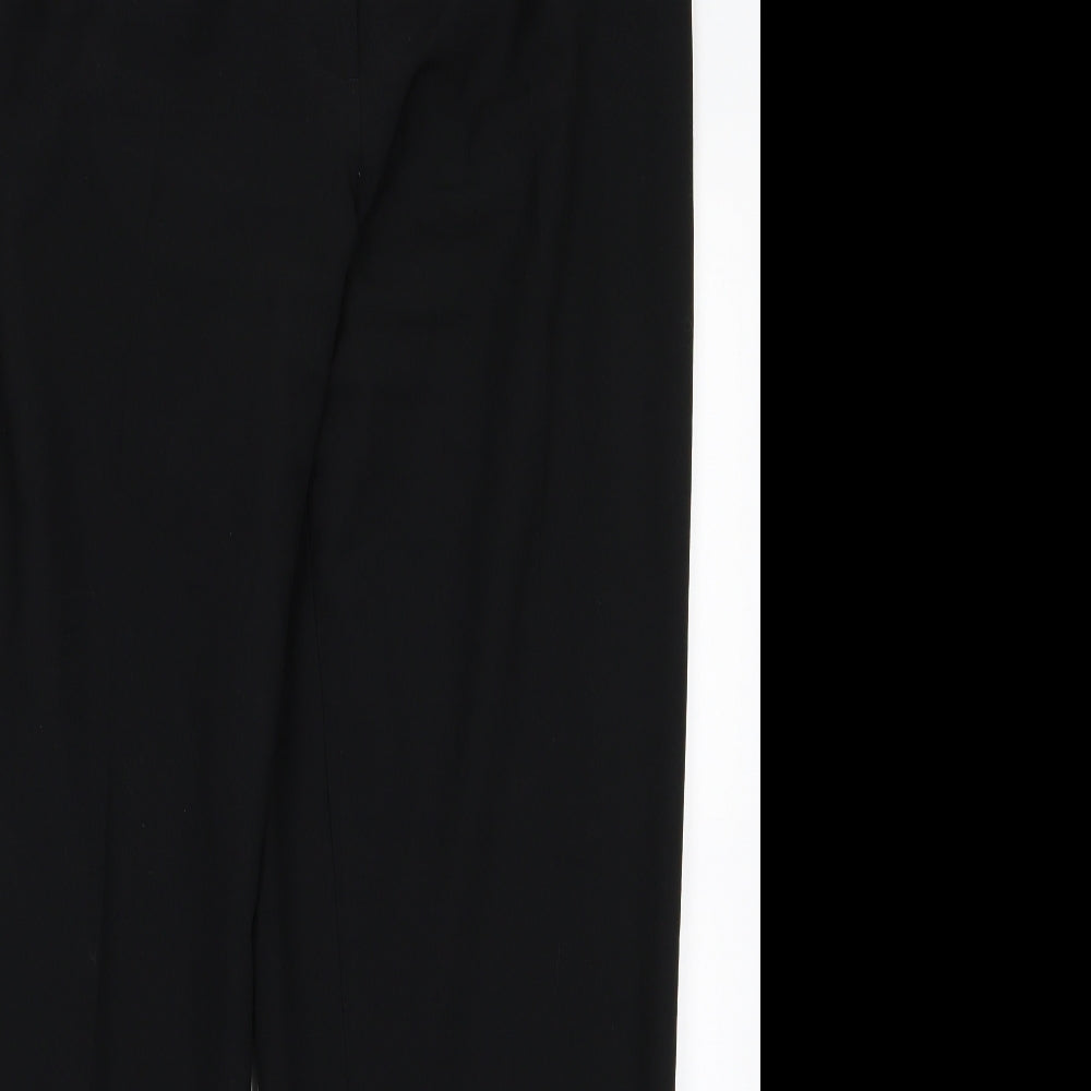 Preworn Womens Black   Trousers  Size 18 L26 in