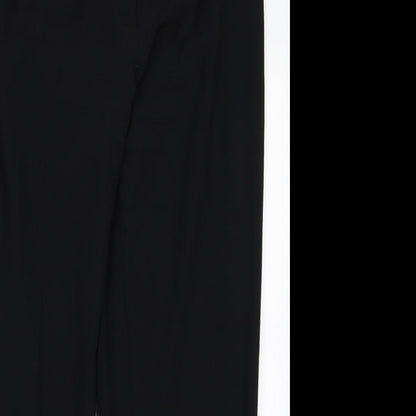 Preworn Womens Black   Trousers  Size 18 L26 in
