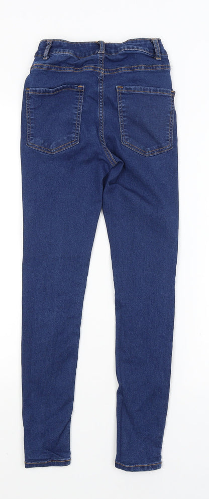 denim.co Womens Blue   Skinny Jeans Size 8 L25 in