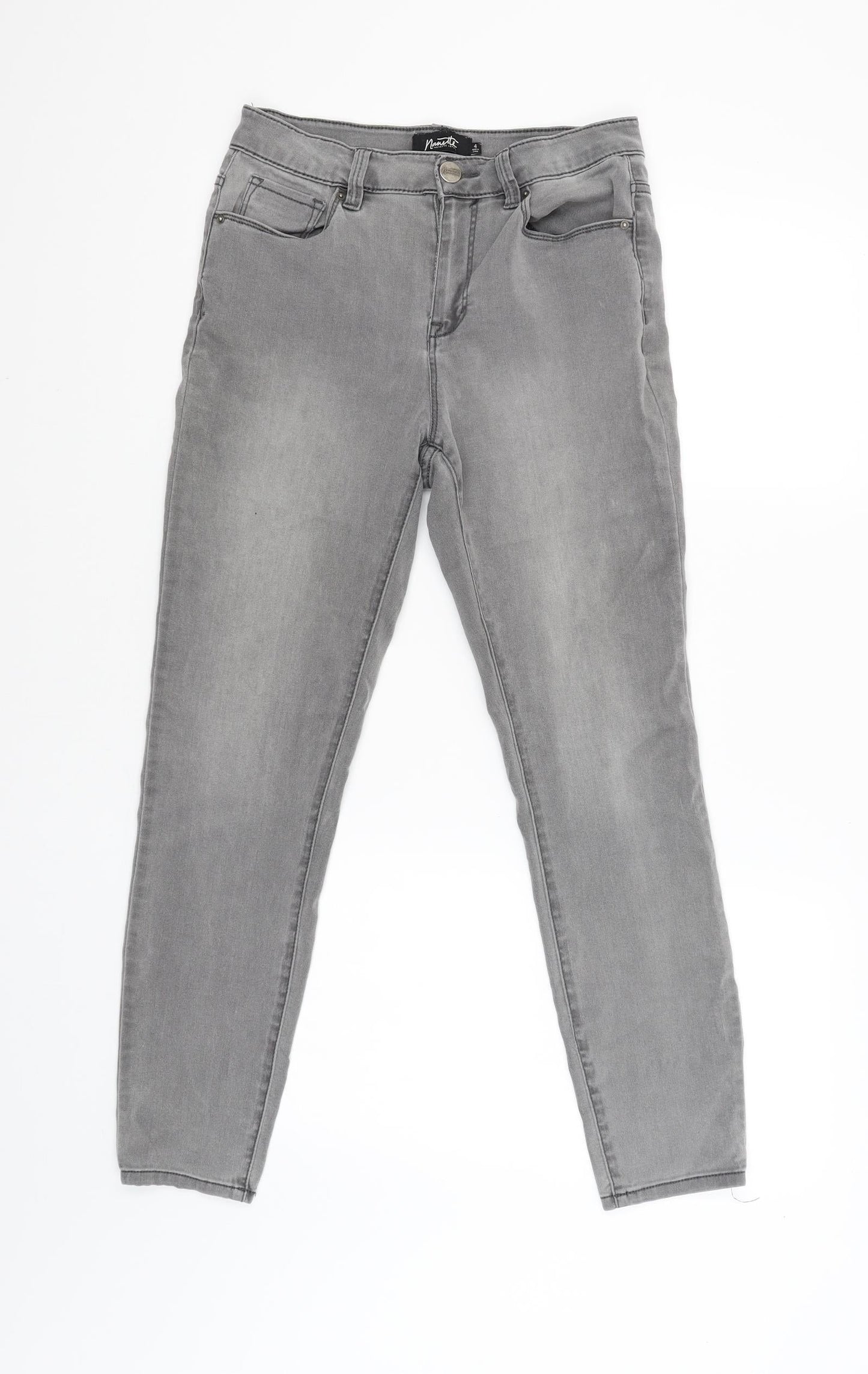 nanette Womens Grey   Cargo Trousers Size 4 L26 in