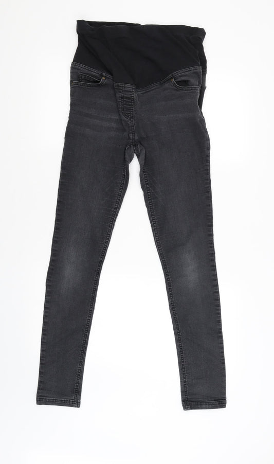 Jojo Maman Bebe Womens Black   Tapered Jeans Size 10 L29 in
