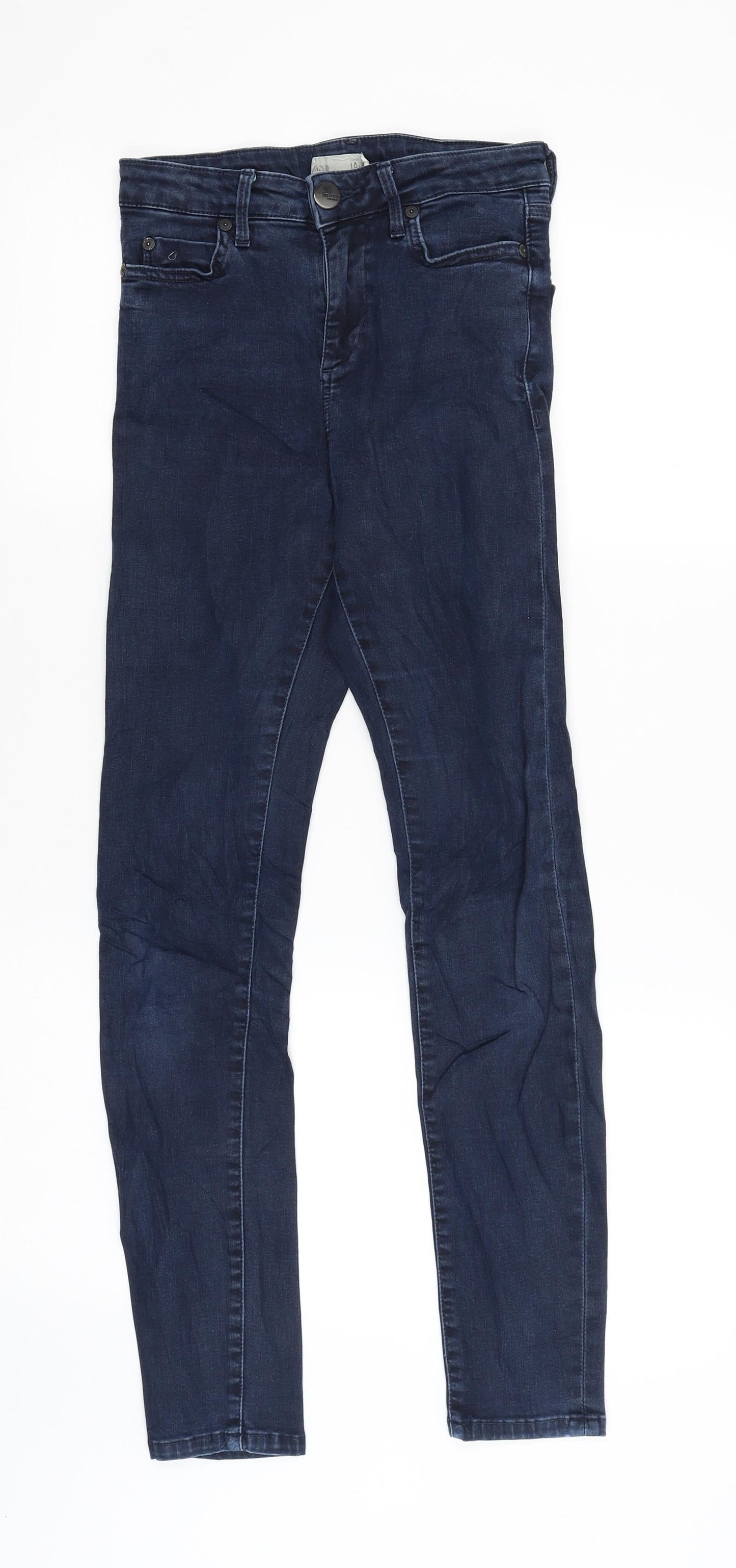 Womens UK Size 25 in Jamie Regular Fit Skinny Blue Jeans
