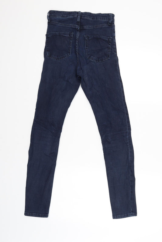 Womens UK Size 25 in Jamie Regular Fit Skinny Blue Jeans