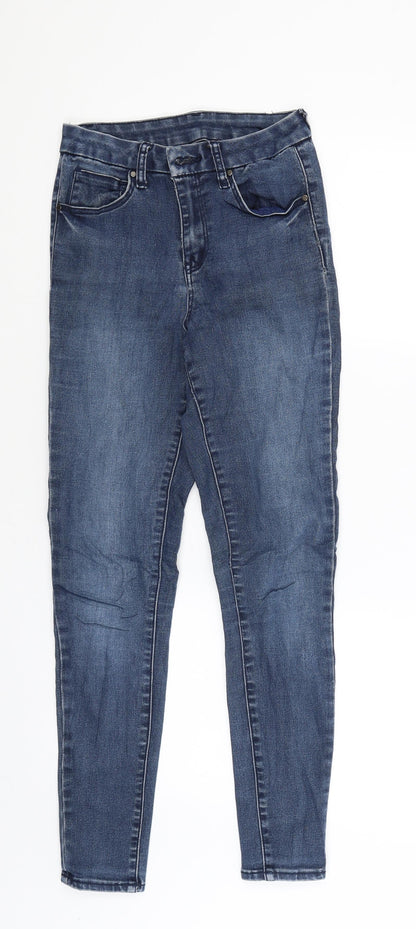 ASOS Womens Blue   Straight Jeans Size 25 L28 in