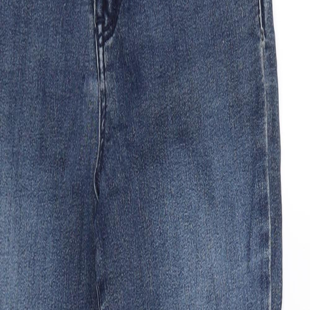 ASOS Womens Blue   Straight Jeans Size 25 L28 in