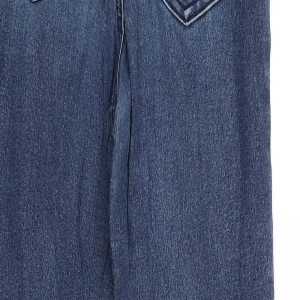 ASOS Womens Blue   Straight Jeans Size 25 L28 in