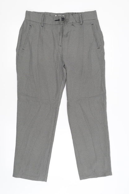 Womens UK Size 14 M&S Regular Fit  Black Trousers