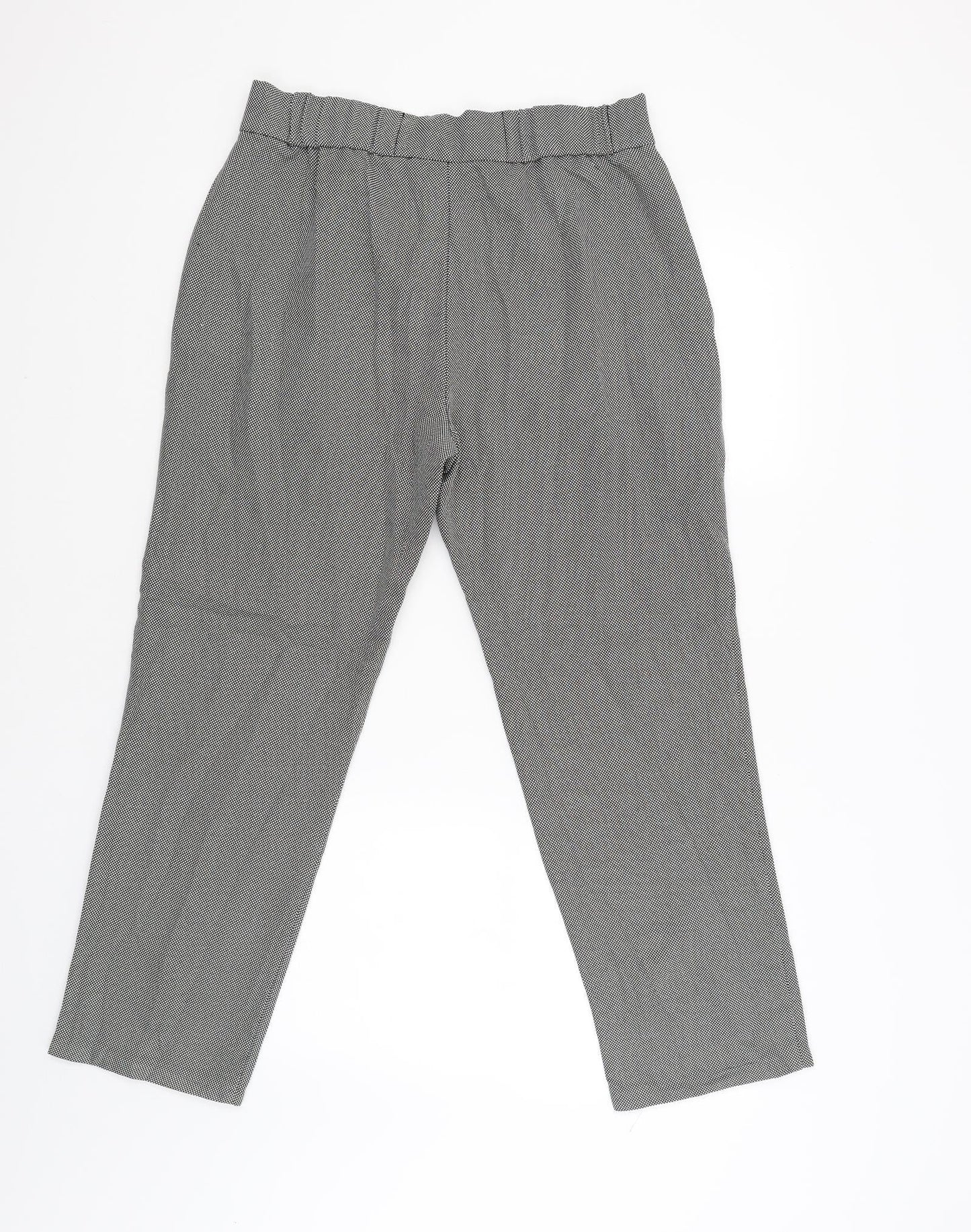 Womens UK Size 14 M&S Regular Fit  Black Trousers