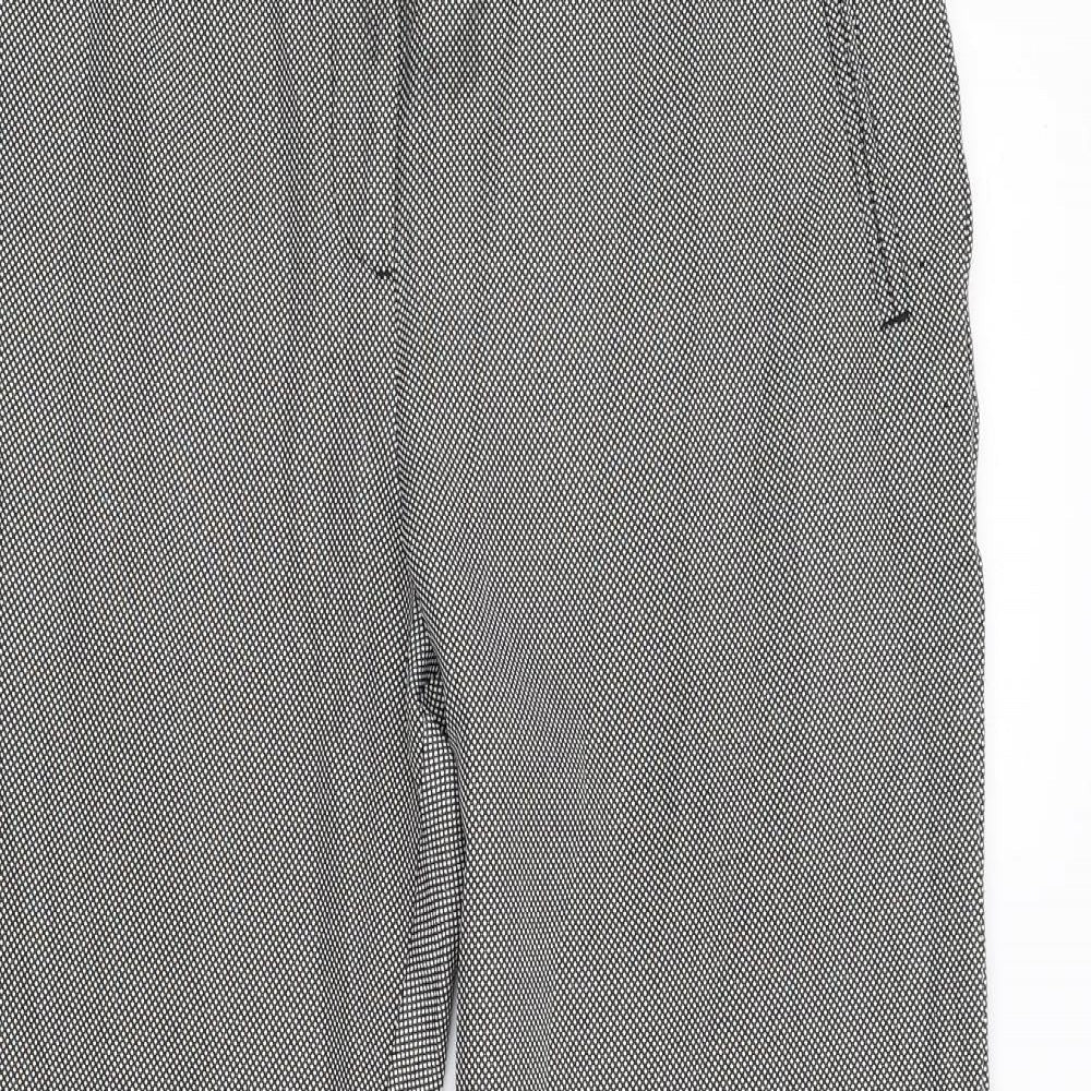 Womens UK Size 14 M&S Regular Fit  Black Trousers