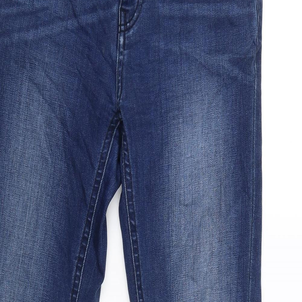 Womens UK Size 38 Review Regular Fit Straight Blue Jeans