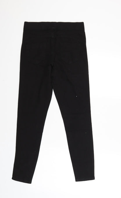 denim.co Womens Black   Trousers  Size 8 L27 in