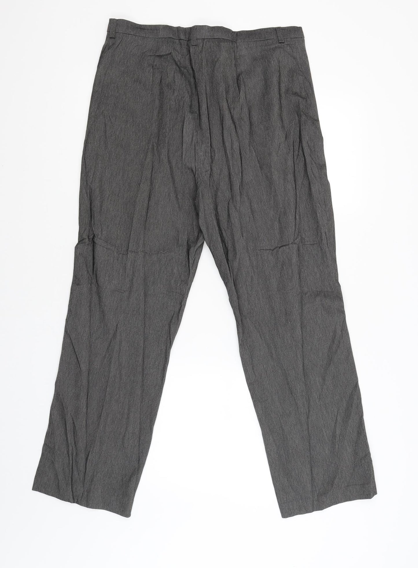 Turbo Womens Grey   Trousers  Size 18 L27 in