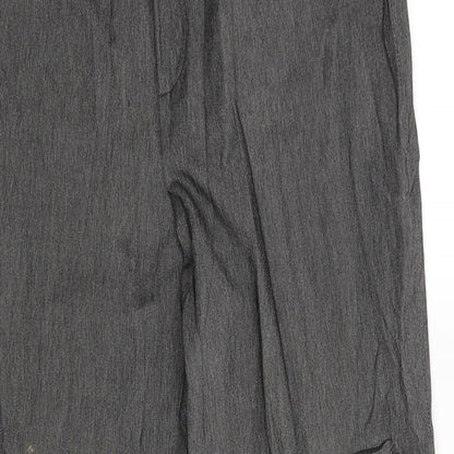 Turbo Womens Grey   Trousers  Size 18 L27 in