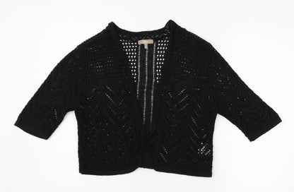 Soon Womens Black   Cardigan Jumper Size 10