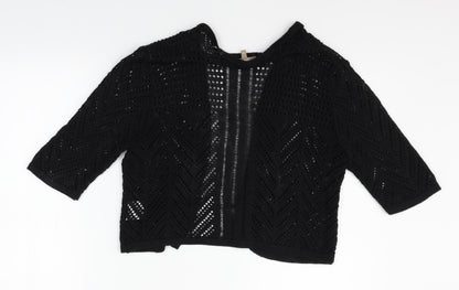 Soon Womens Black   Cardigan Jumper Size 10