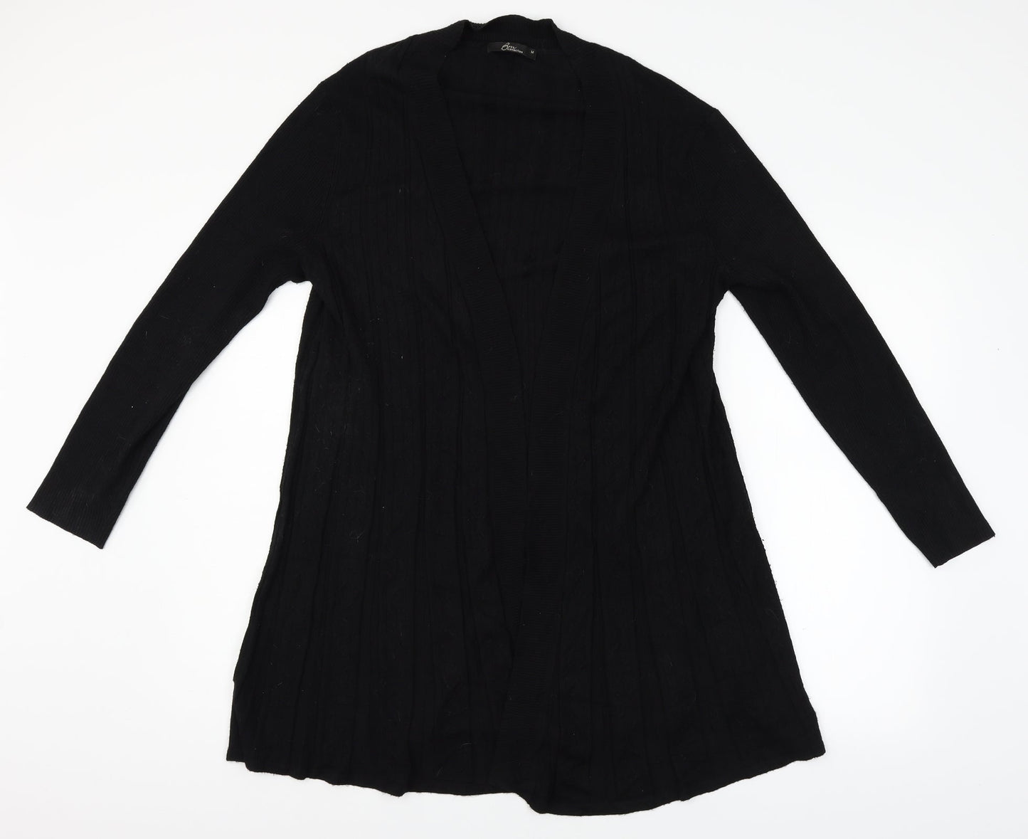 BM Womens Black   Cardigan Jumper Size M