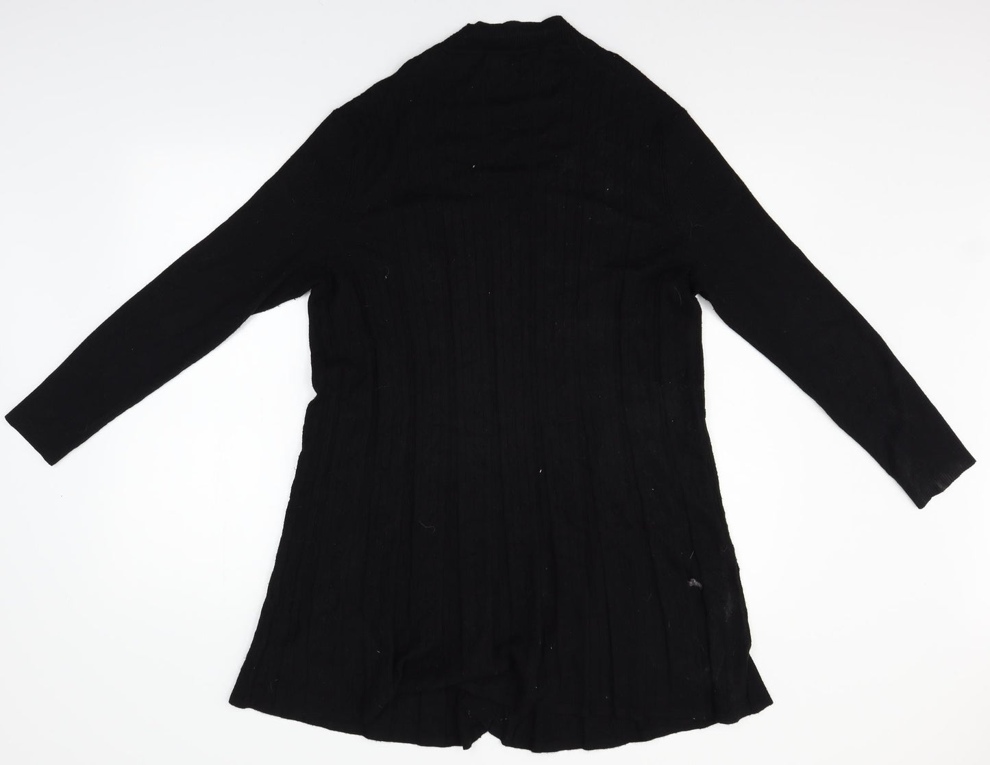 BM Womens Black   Cardigan Jumper Size M