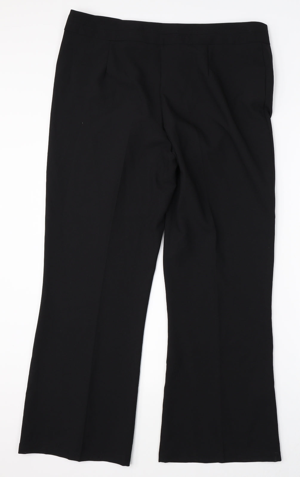 George Womens Black   Dress Pants Trousers Size 16 L27 in