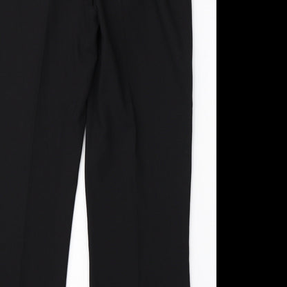 George Womens Black   Dress Pants Trousers Size 16 L27 in