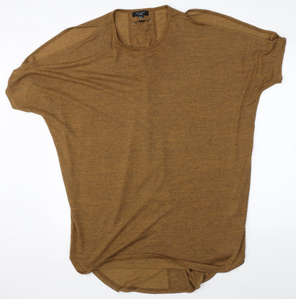 New Look Womens Brown   T-Shirt Dress  Size S