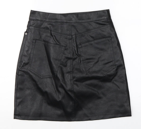 Divided Womens Black   Mini Skirt Size 4
