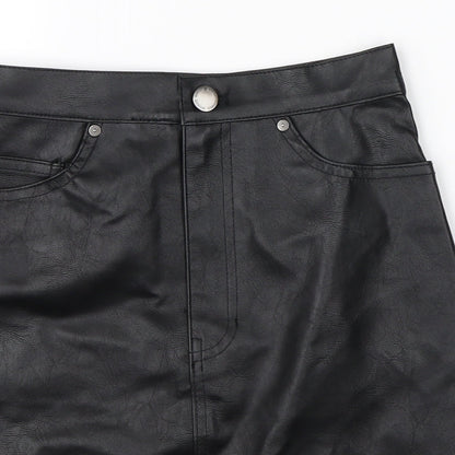 Divided Womens Black   Mini Skirt Size 4