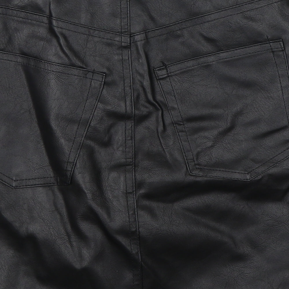 Divided Womens Black   Mini Skirt Size 4