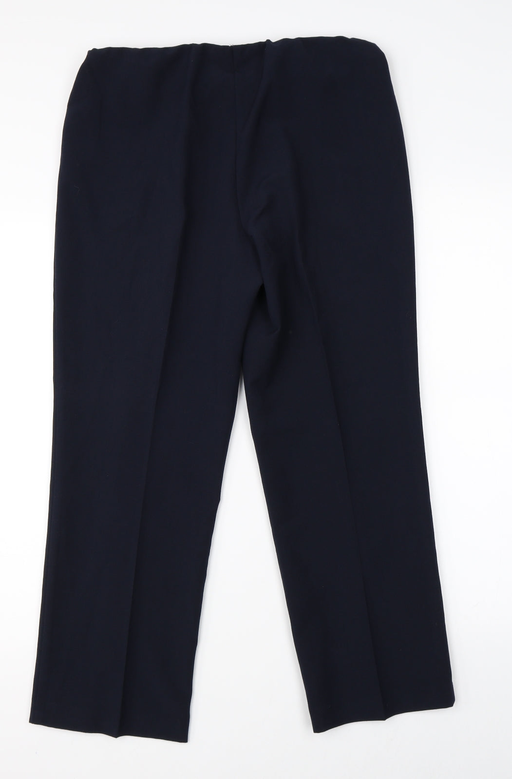 BM Collection Womens Blue   Dress Pants Trousers Size 12 L23 in