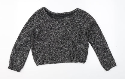 Topshop Womens Grey   Shrug Jumper Size 8