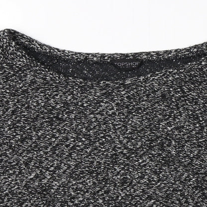 Topshop Womens Grey   Shrug Jumper Size 8