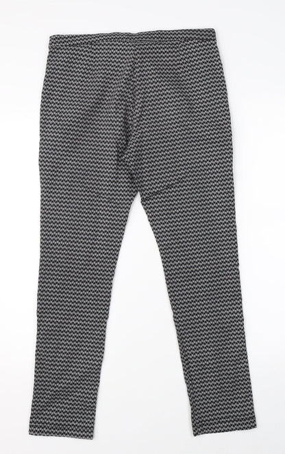 Red Herring Womens Multicoloured Herringbone  Trousers  Size 12 L25 in